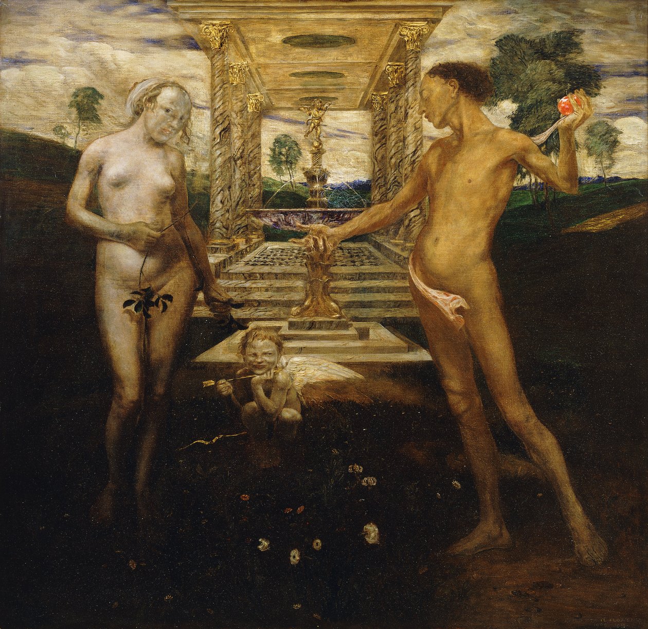 Adão e Eva de Friedrich Stahl