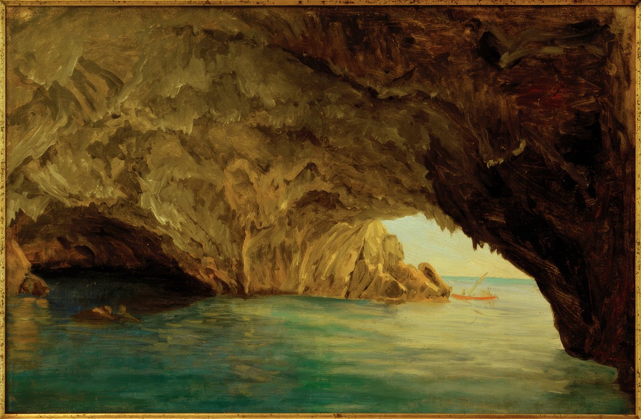 F.Thöming, gruta em Capri de Friedrich Thöming