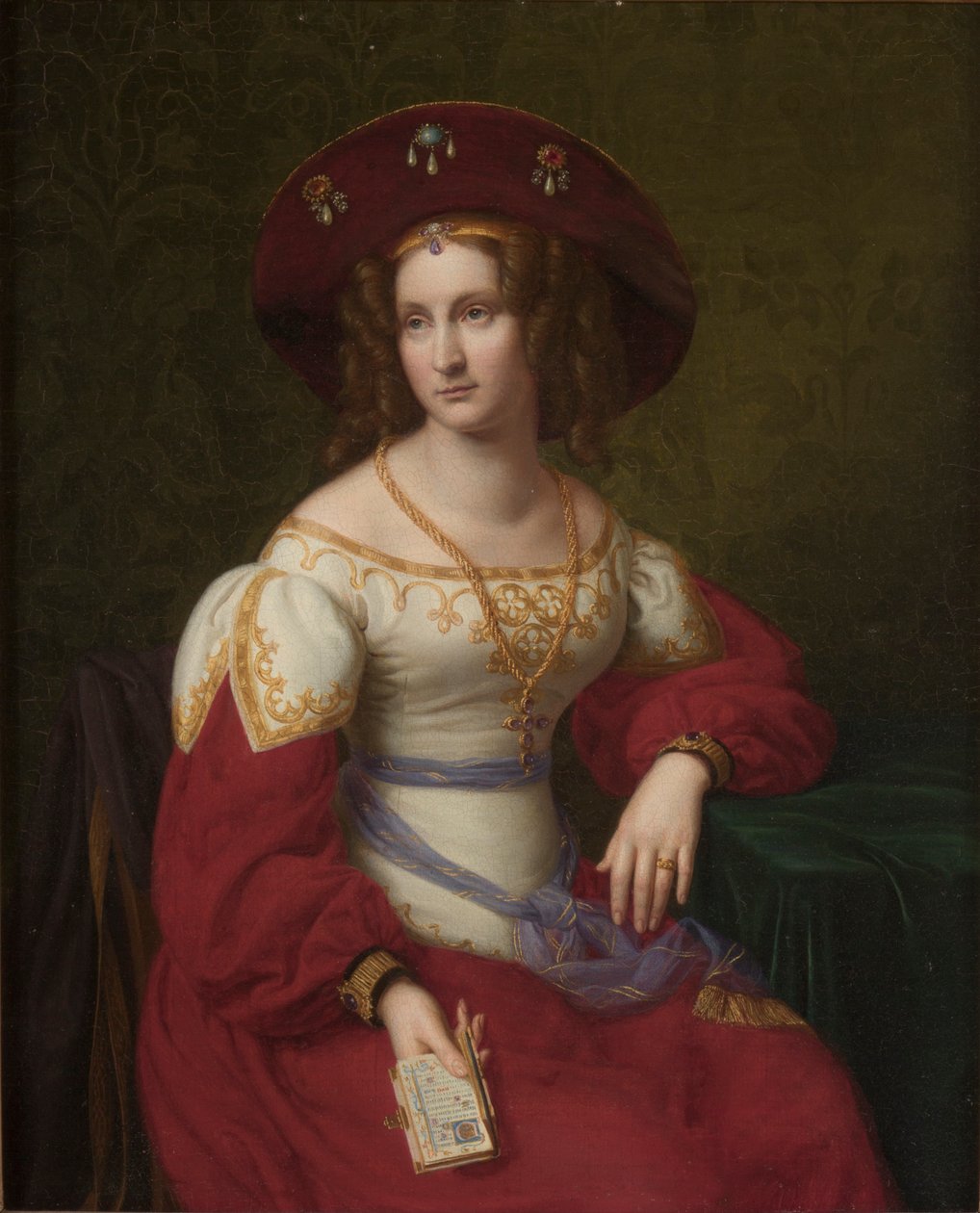 Catharina Johanna Groschke, c. 1828 de Friedrich Wilhelm von Schadow