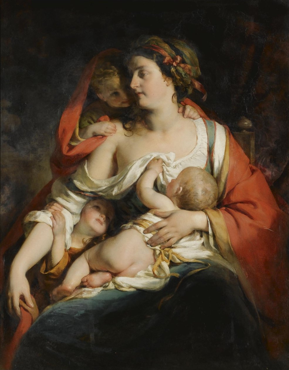 Alemão: Caritas Charity de Friedrich von Amerling
