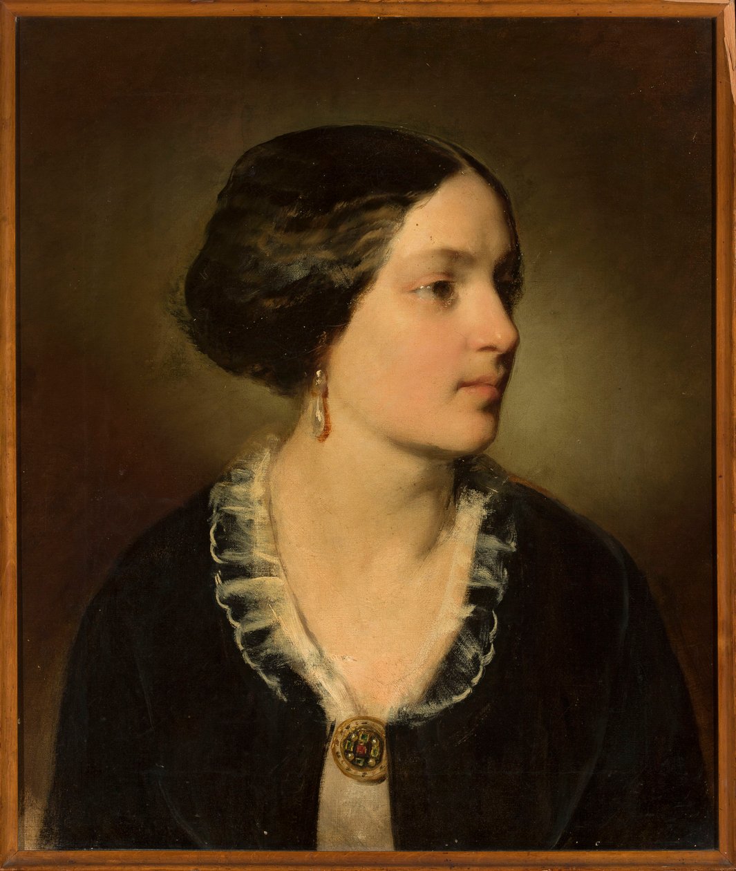 Retrato de Katarzyna Potocka, nascida Branicka (1825-1907) de Friedrich von Amerling