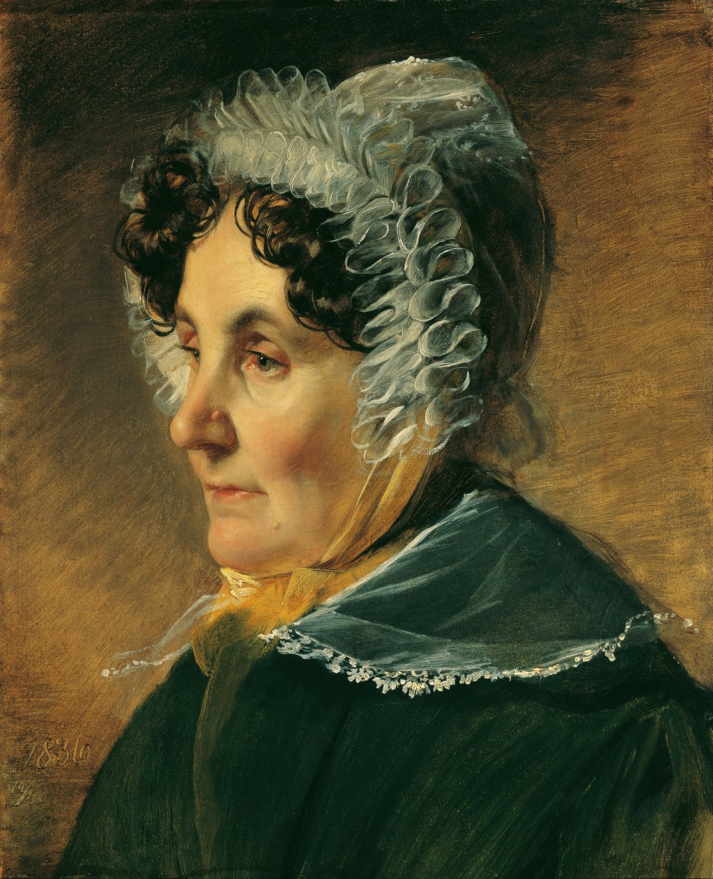 Theresia Amerling, mãe da artista de Friedrich von Amerling