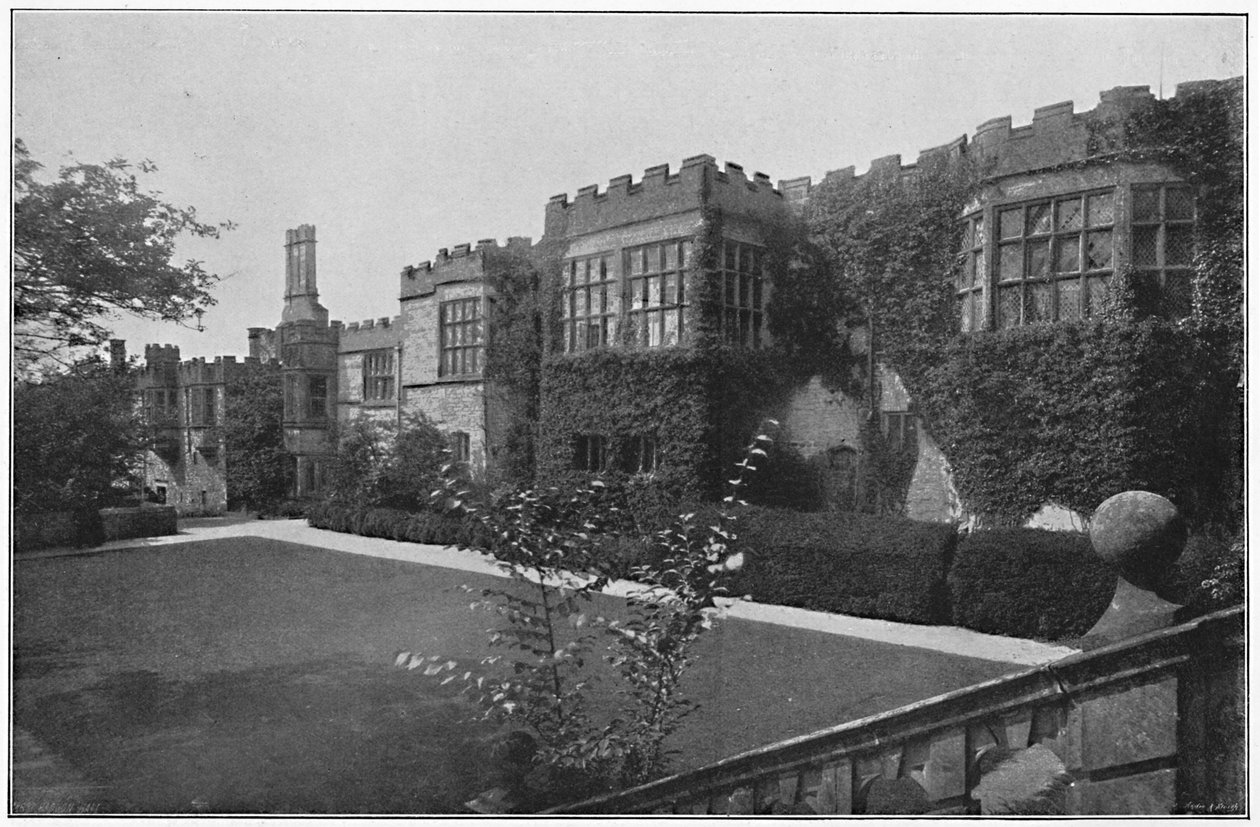 Haddon Hall, c1896 de Frith and Co
