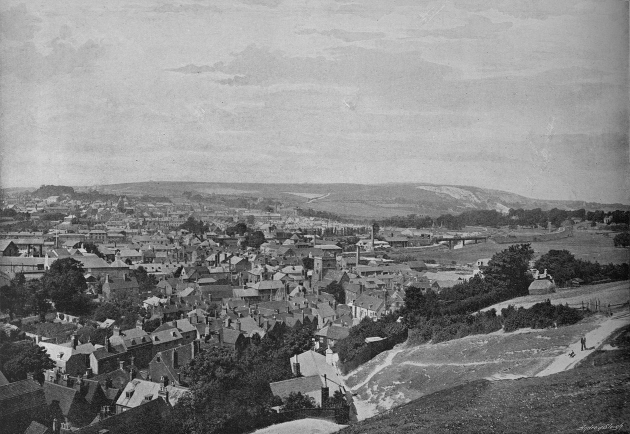 Lewes, c1896 de Frith and Co