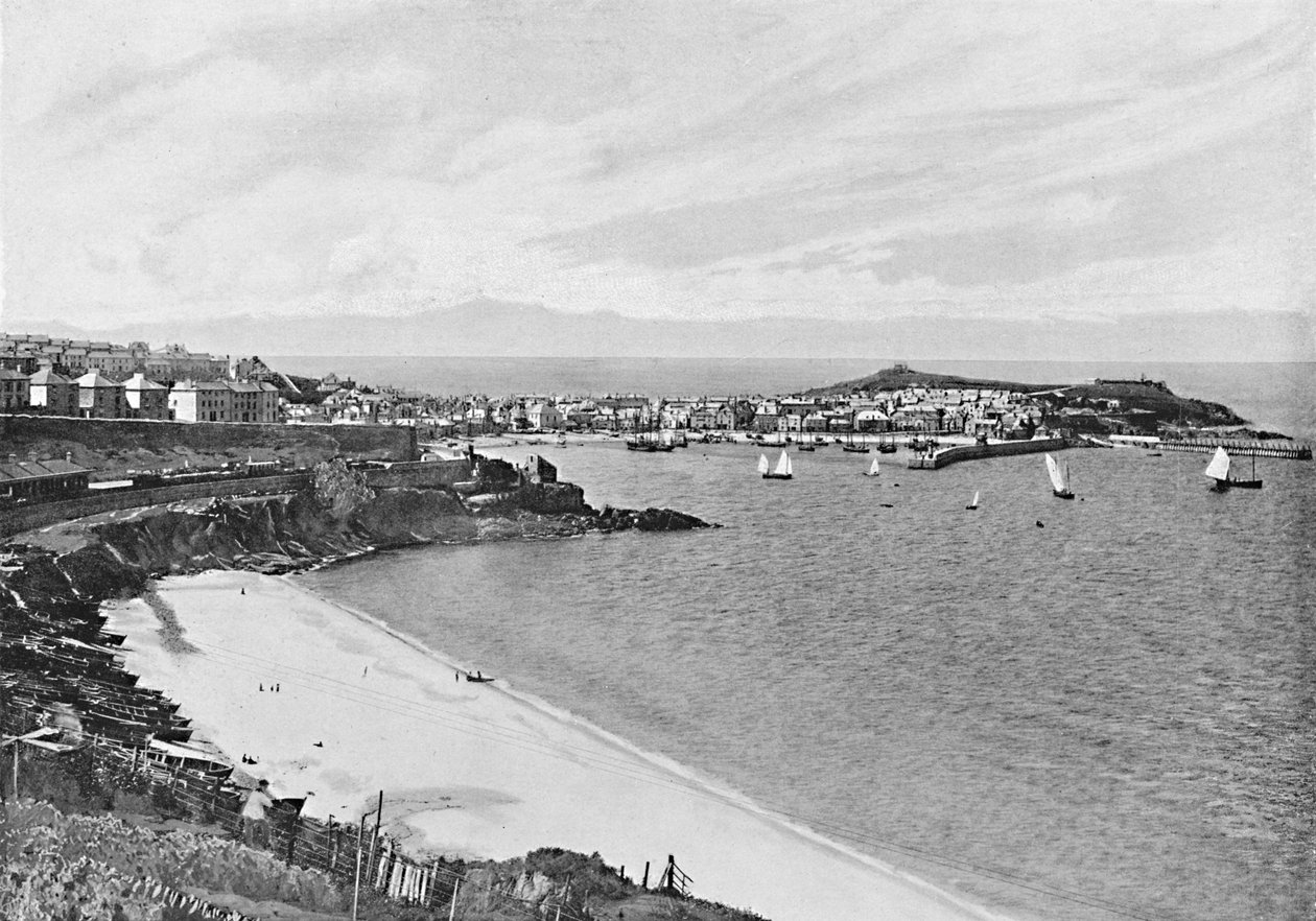 St. Ives, Cornualha, c1896 de Frith and Co