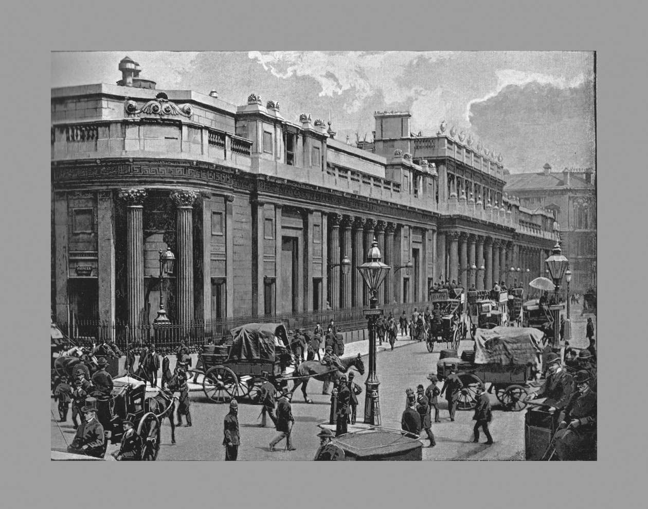 Banco da Inglaterra, Londres, c1900 de Frith and Co