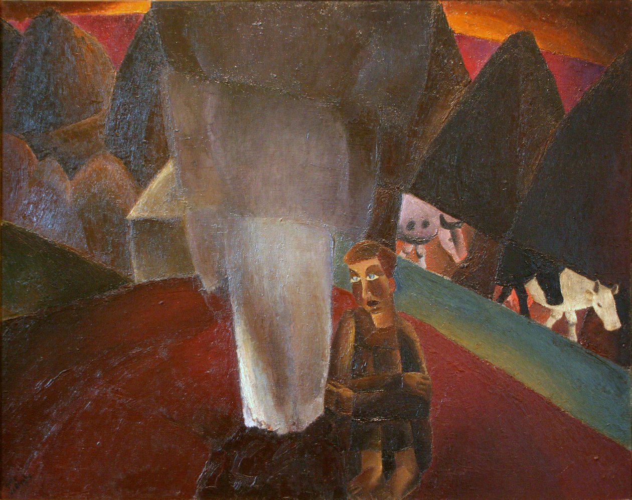 nThe Cowherd de Frits van den Berghe