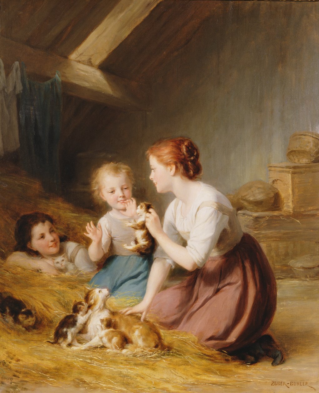 Gatinhos de Fritz Zuber Buhler