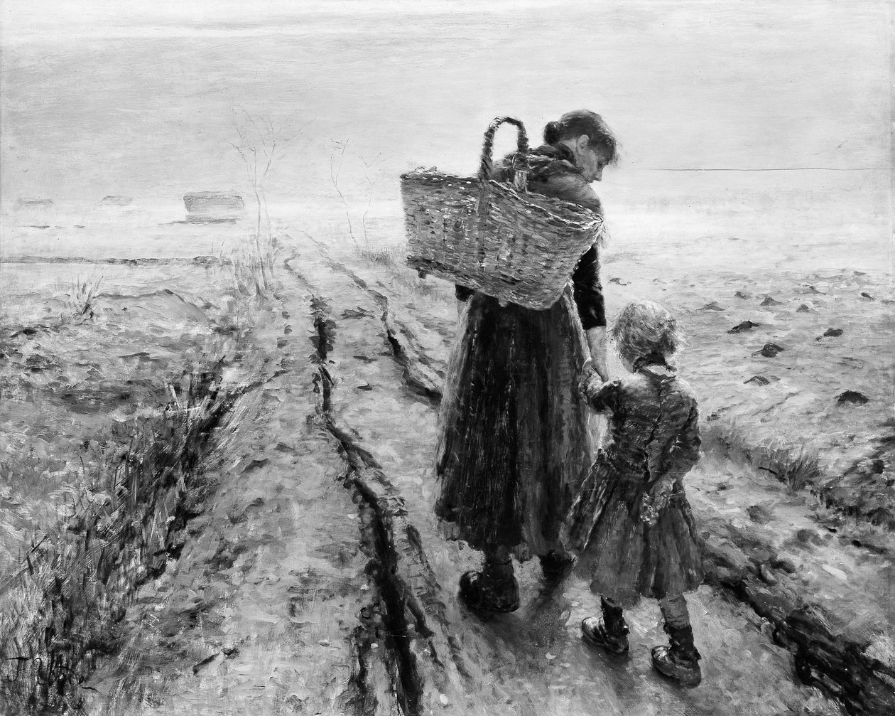 O caminho para casa de Fritz von Uhde