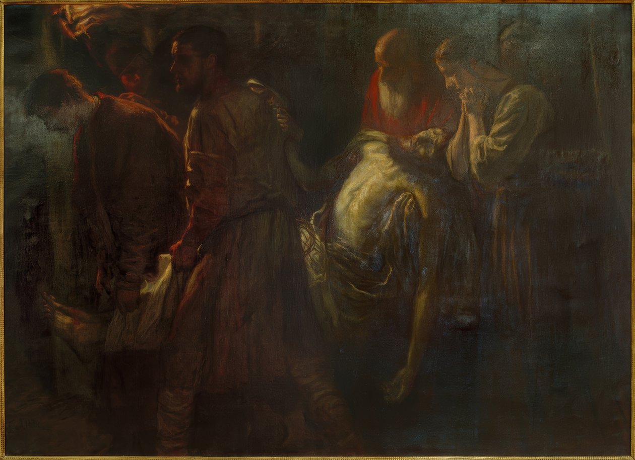 A tumba de Cristo de Fritz von Uhde