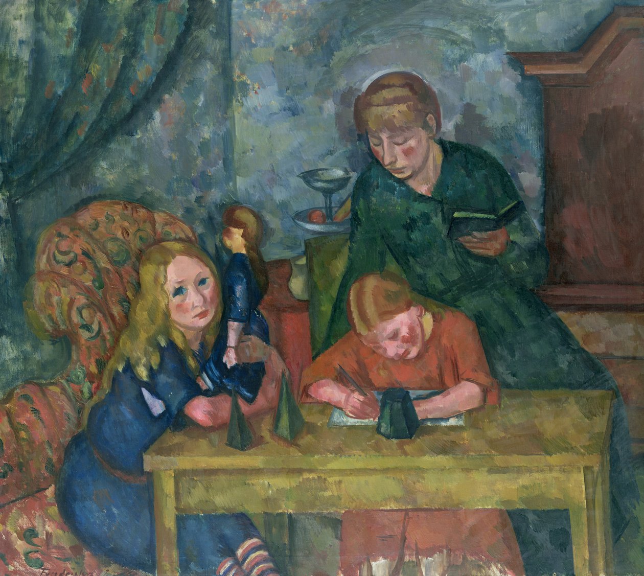 A sala das crianças de Fritz Friedrichs