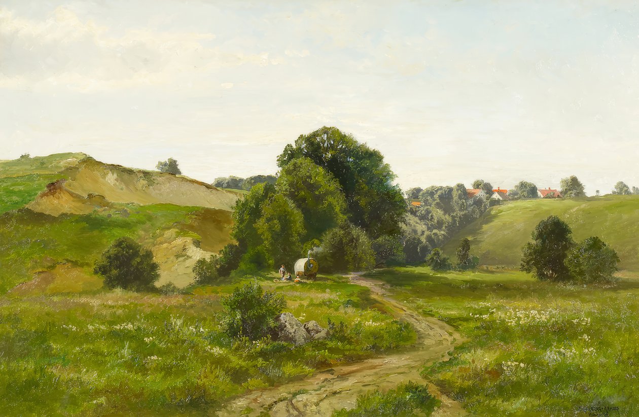 paisagem de Fritz Halberg Krauss