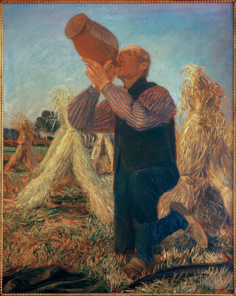 Agricultor Beber de Fritz Mackensen