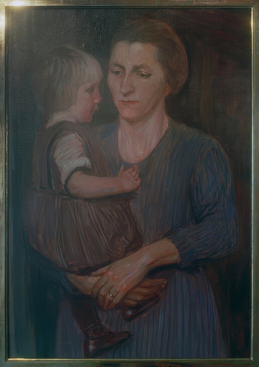 Mãe e filho de Fritz Mackensen