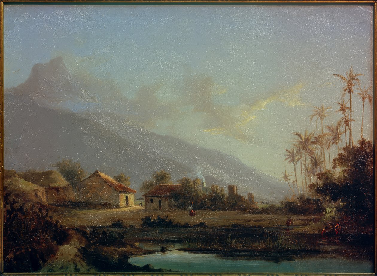 Tropenlandschaft de Fritz Melbye