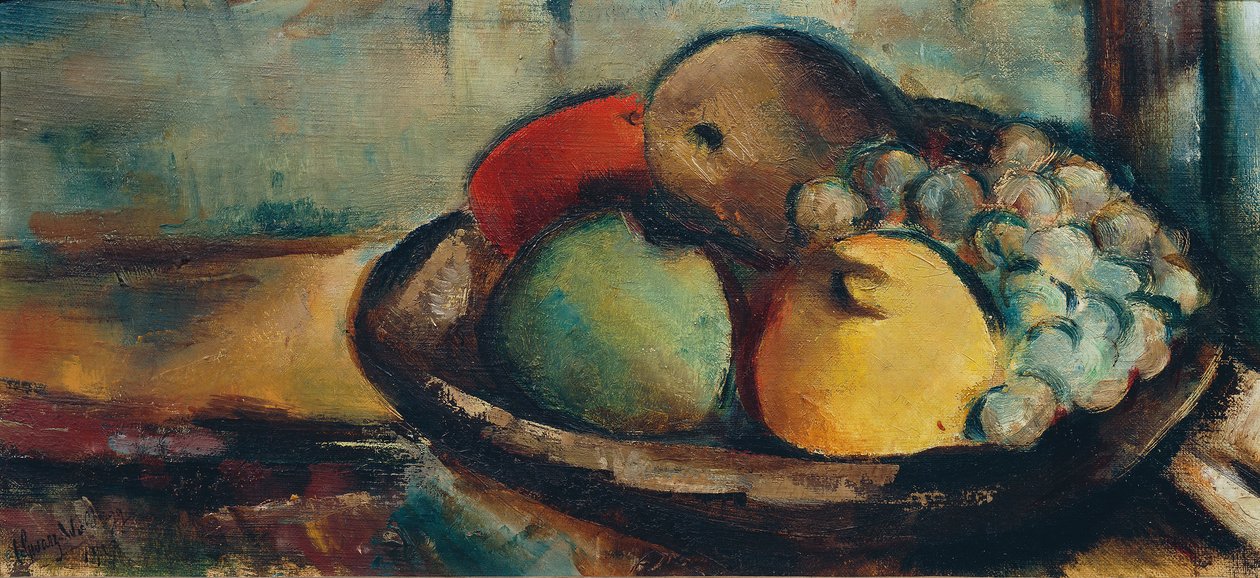 Fruta ainda vida de Fritz Schwarz Waldegg