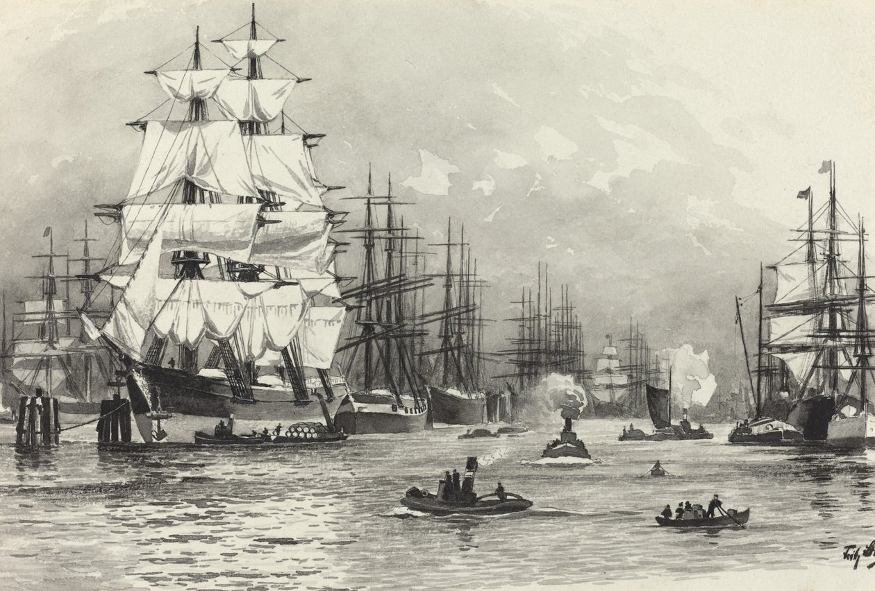Porto de veleiro de Fritz Stoltenberg