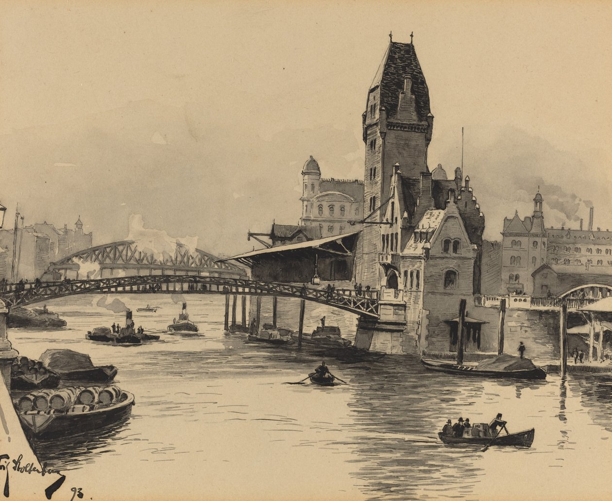 Zollkanal de Fritz Stoltenberg