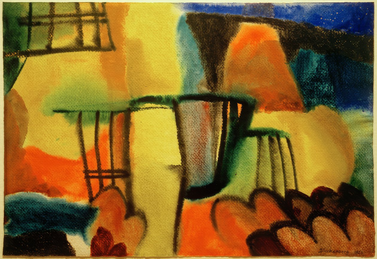composição de cores de Fritz Stuckenberg