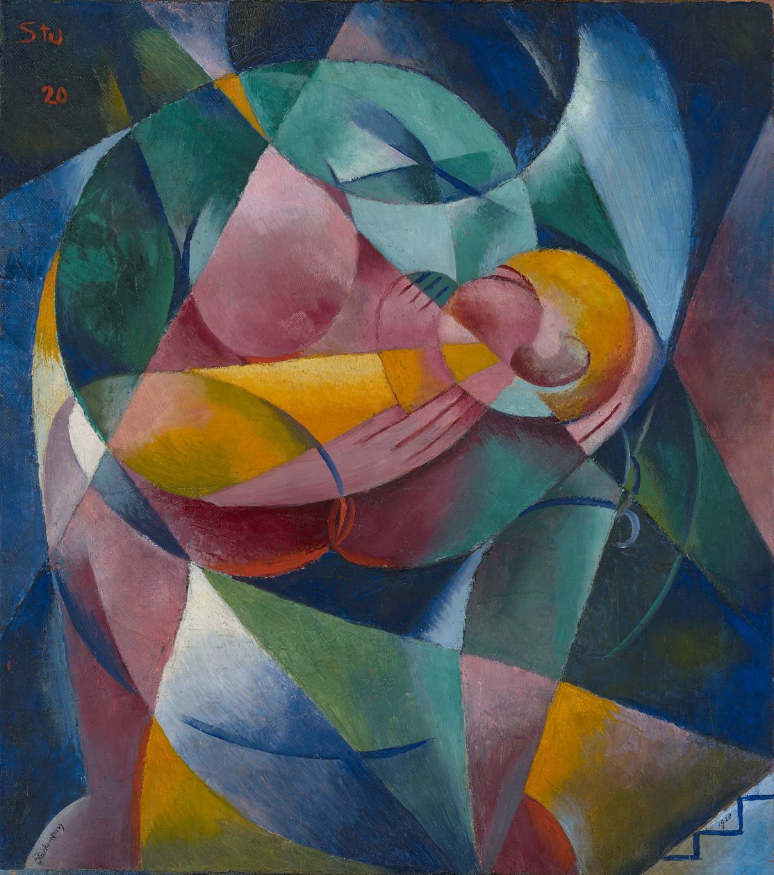 Mãe e Filho de Fritz Stuckenberg