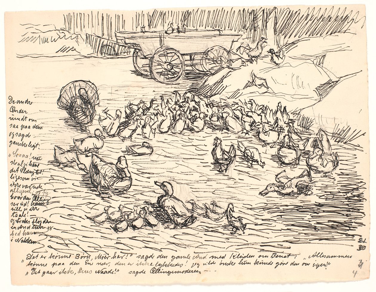 Os outros patos… de Fritz Syberg