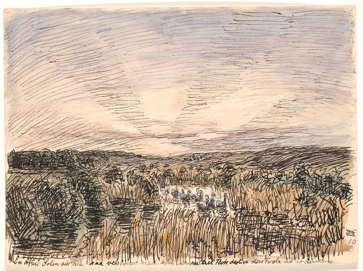 Uma noite o sol se pôs tão abençoadamente... de Fritz Syberg