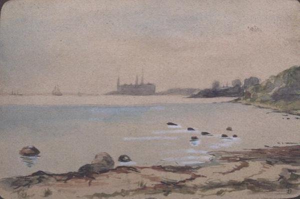 A Praia, Kronberg Helsinger de Fritz Syberg