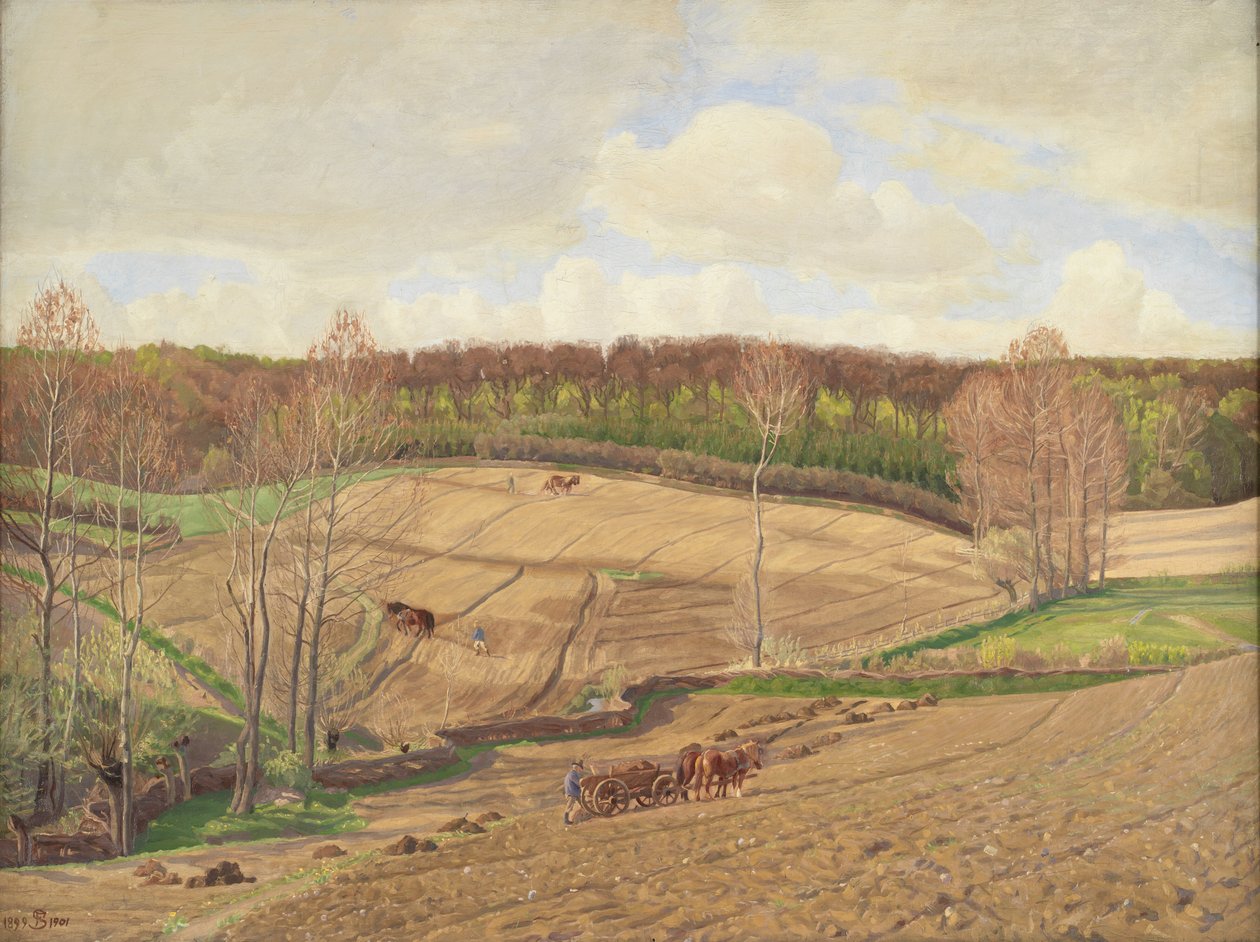 Na primavera de Fritz Syberg