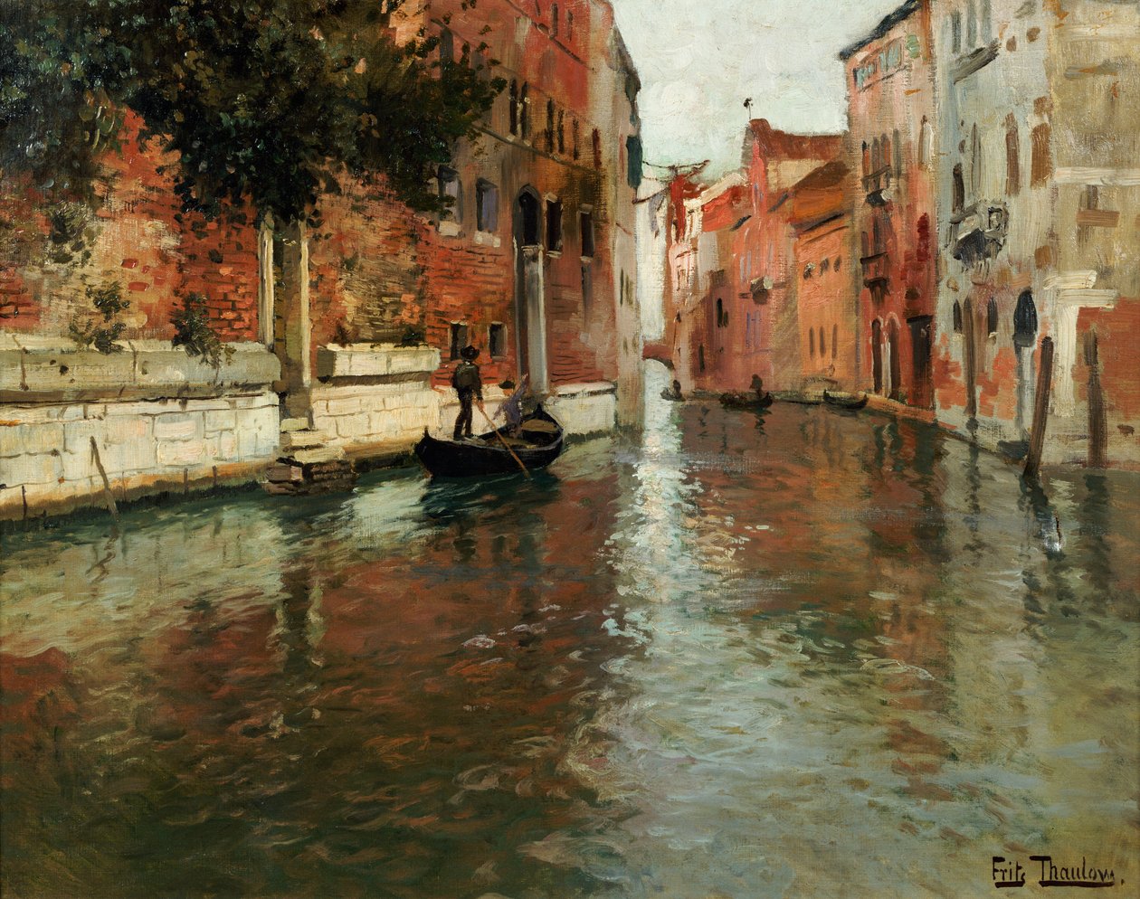 Um remanso veneziano de Frits Thaulow