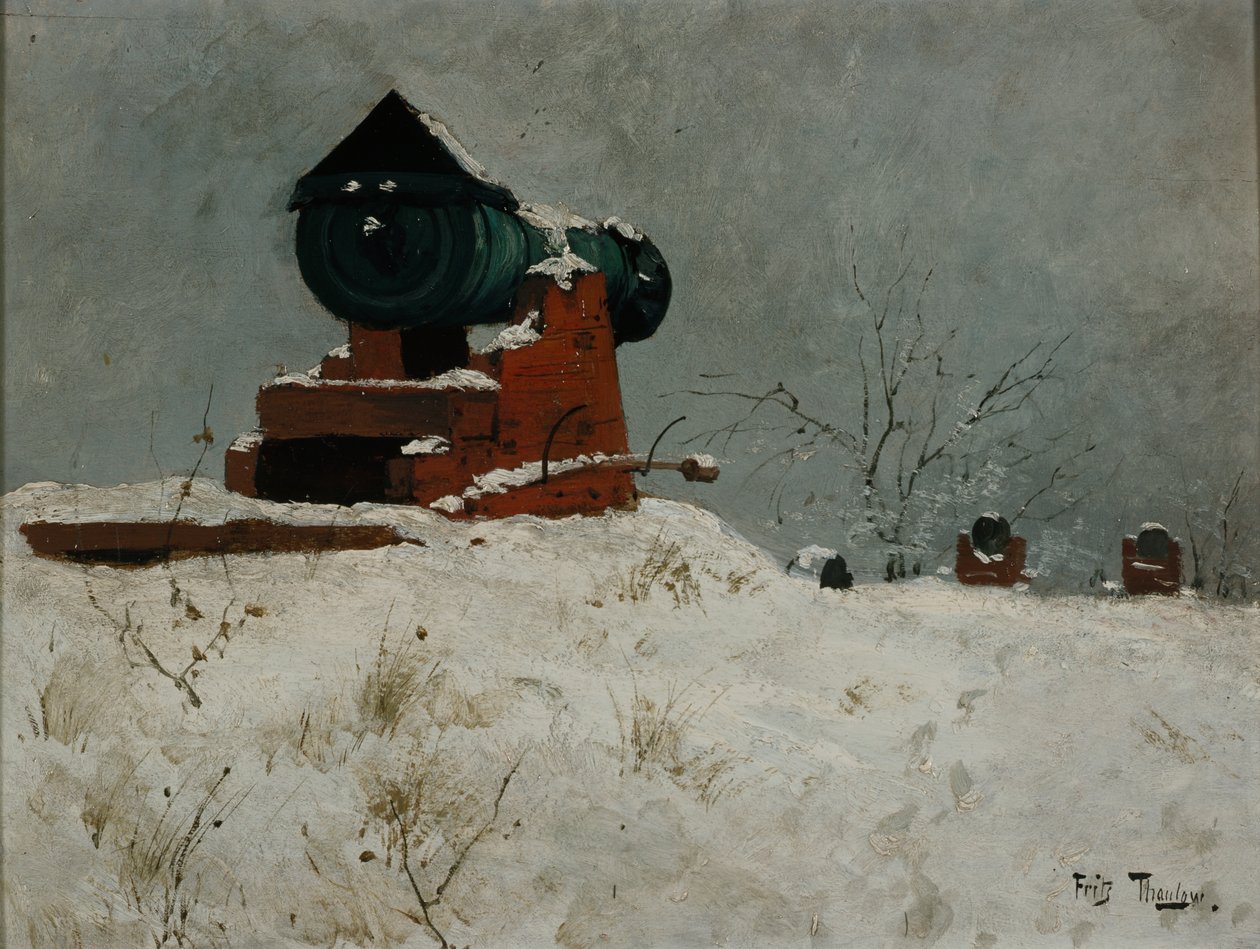 Canhão, Akershus de Fritz Thaulow