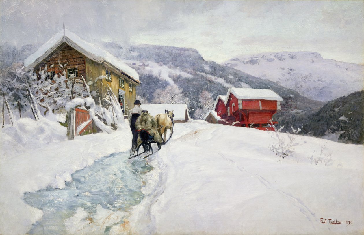Pousada de treino de Fritz Thaulow