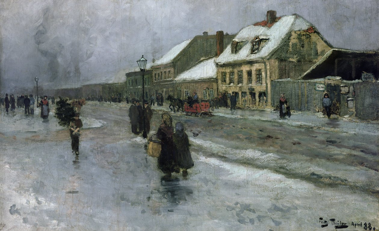 Da Groenlândia (Kristiania/Oslo) de Fritz Thaulow