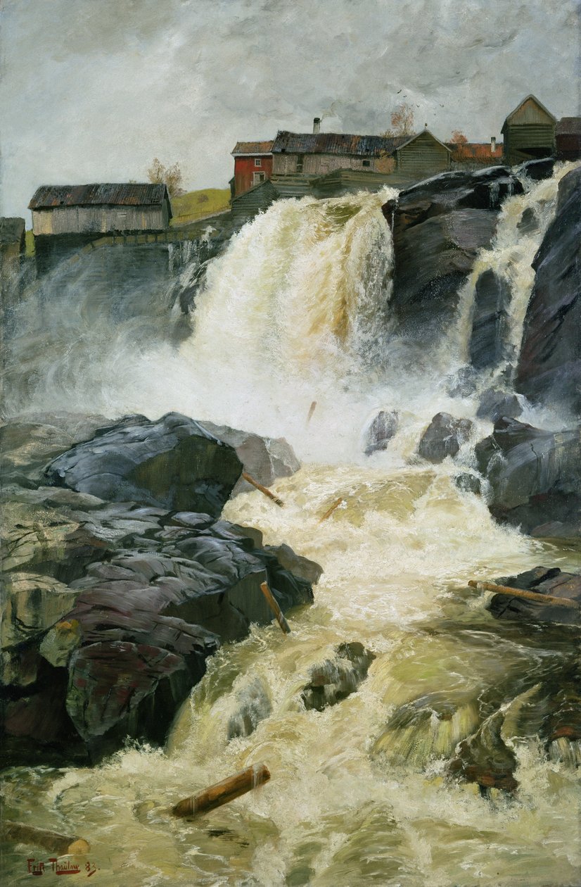 Haug cai, Modum de Fritz Thaulow