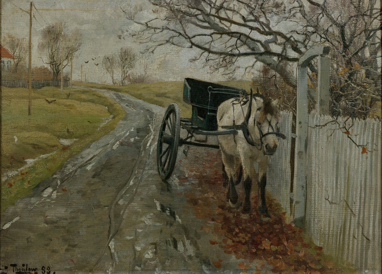 O Cavalo do Doutor de Fritz Thaulow
