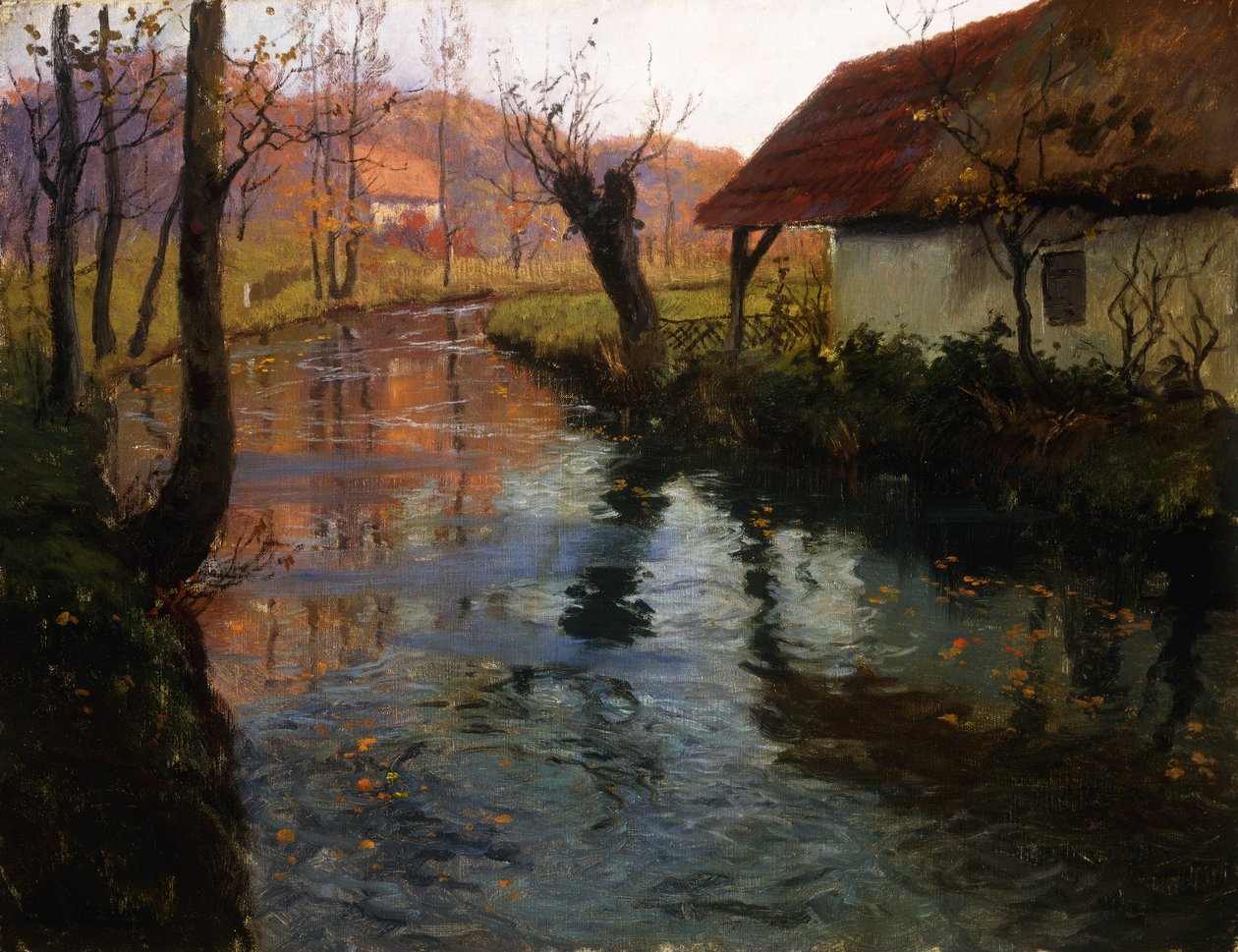The Mill Stream de Frits Thaulow