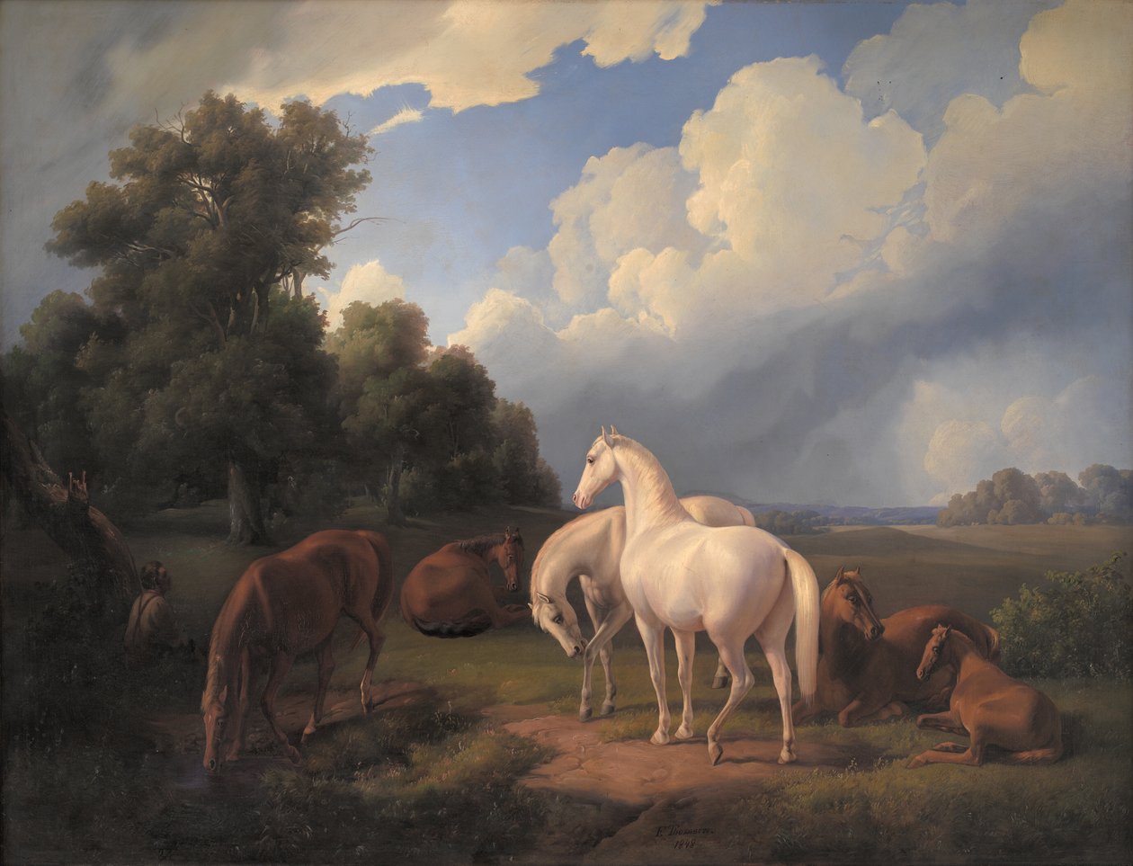 Lucia, Whimsey, Bellona, Hertha, Olga de Fritz Thomsen