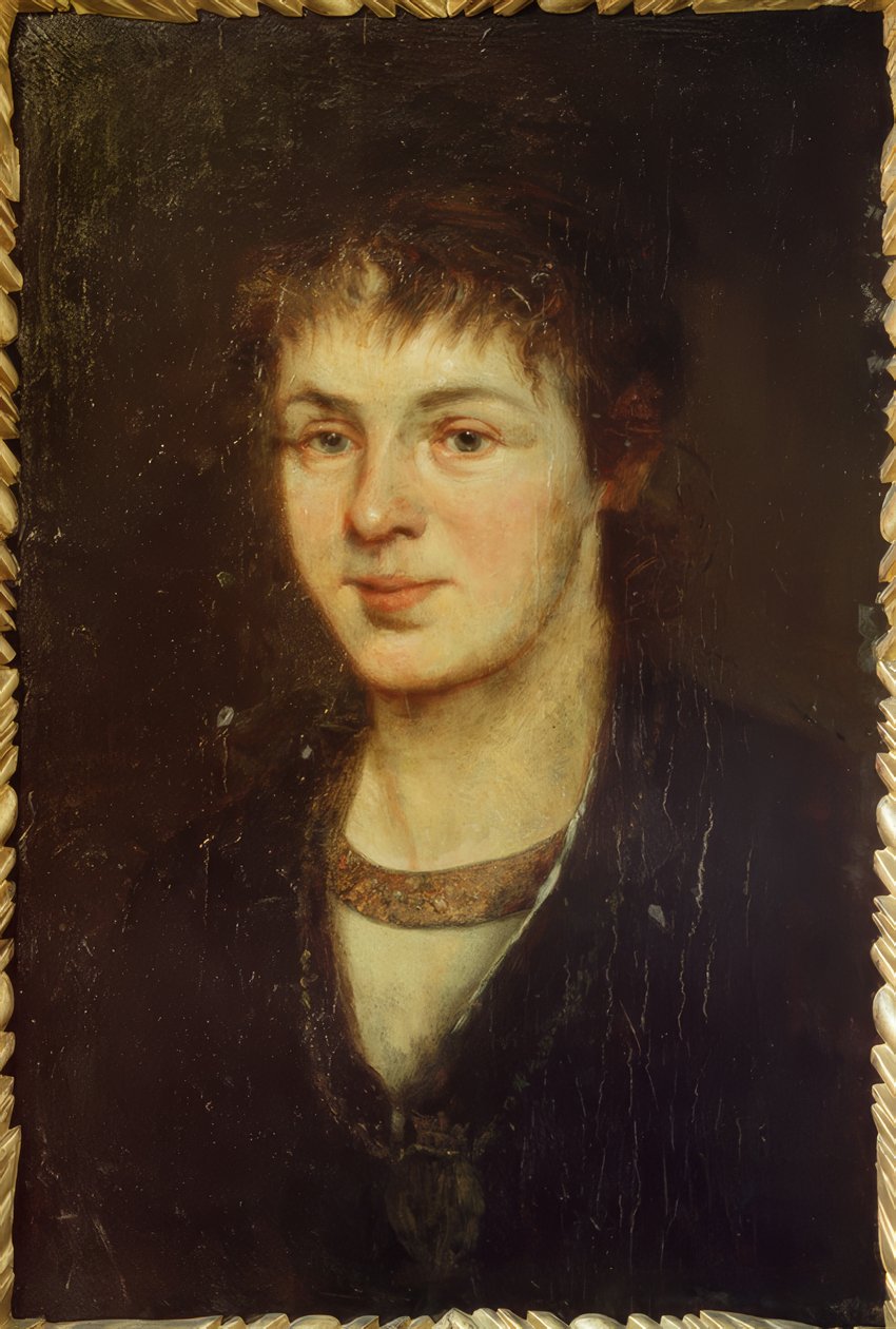 Retrato de Amalie Uhde de Fritz von Uhde