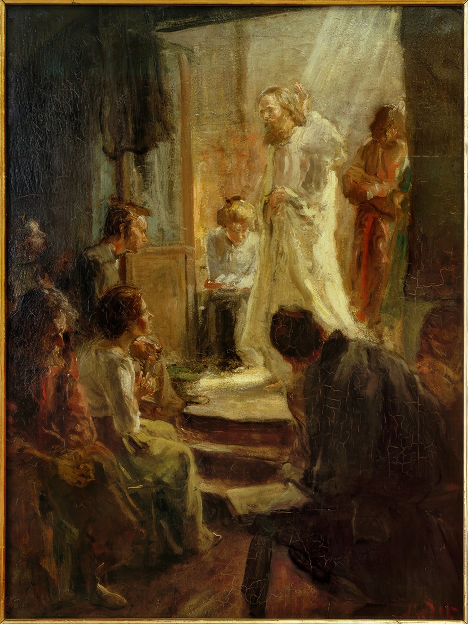 O sermão de Cristo de Fritz von Uhde