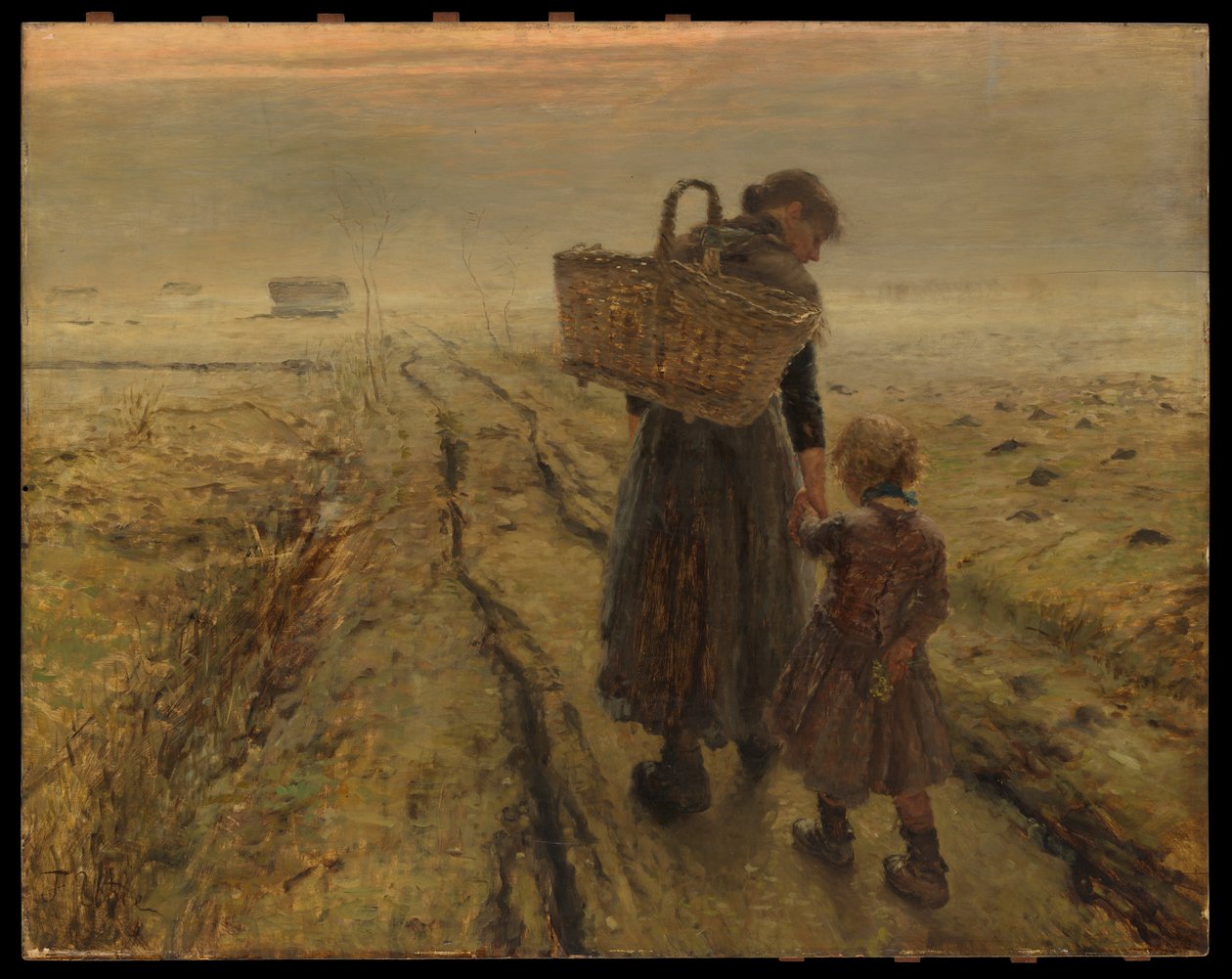 Regresso a casa de Fritz von Uhde