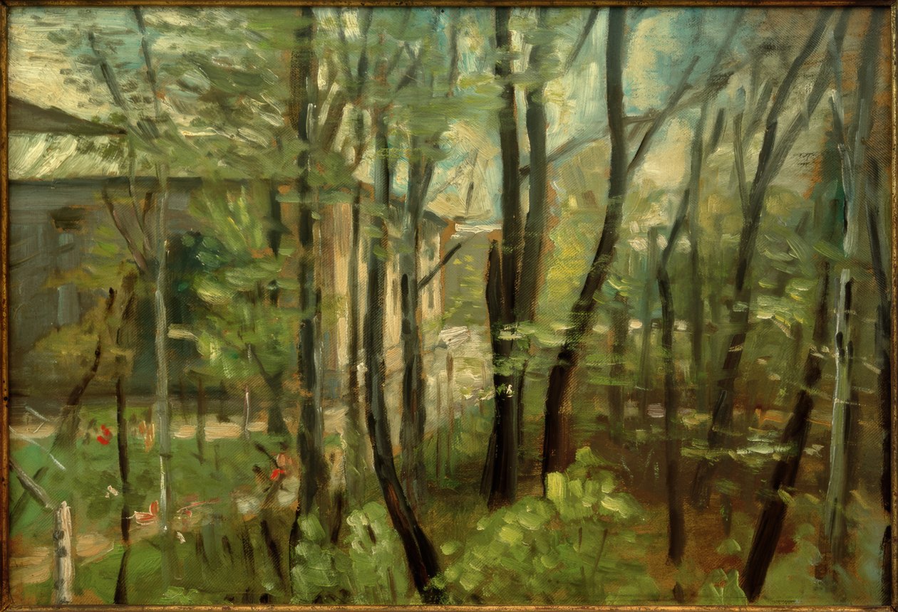 Na região de Starnberg de Fritz von Uhde