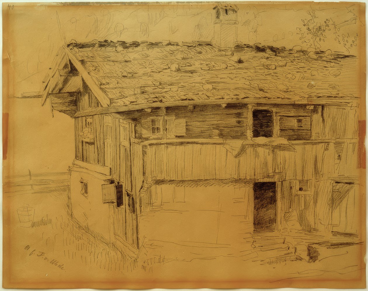 Quinta alta da Baviera de Fritz von Uhde