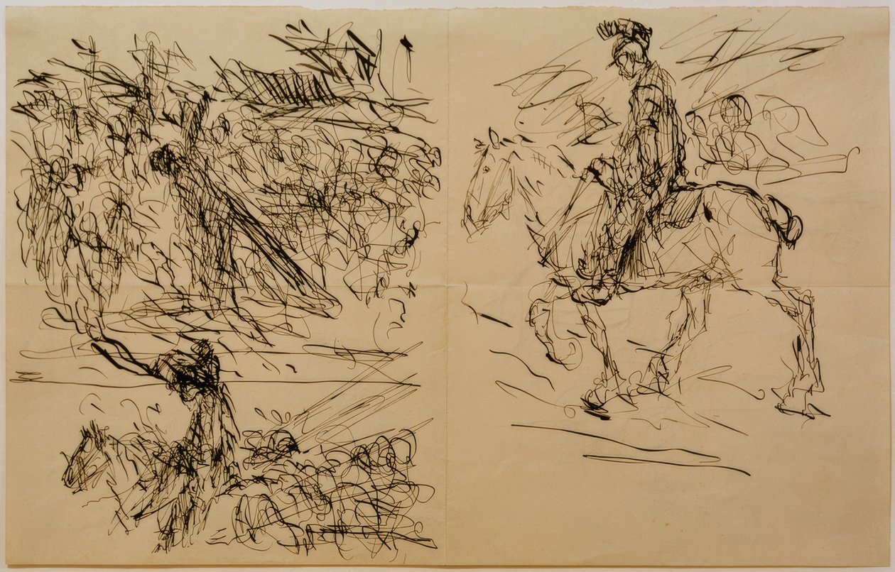 Estudos sobre "Gólgota" de Fritz von Uhde
