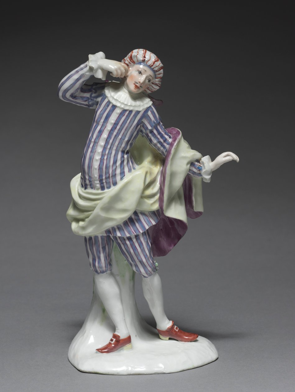 Figura de comédia italiana: Mezetin, c. 1753. de Fürstenberg Porcelain Factory