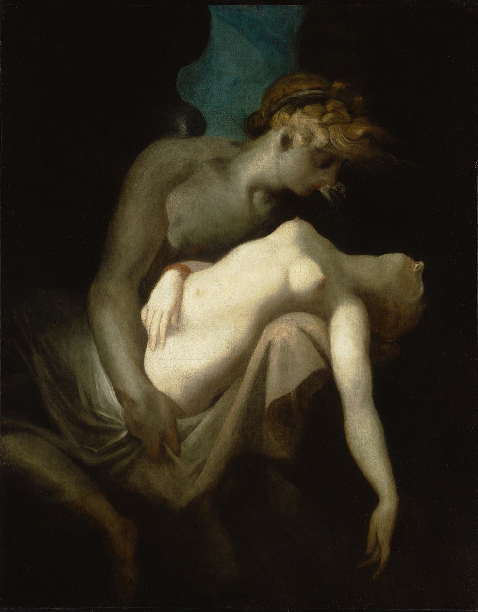 Cupido e Psique, c. 1810. de Füssli