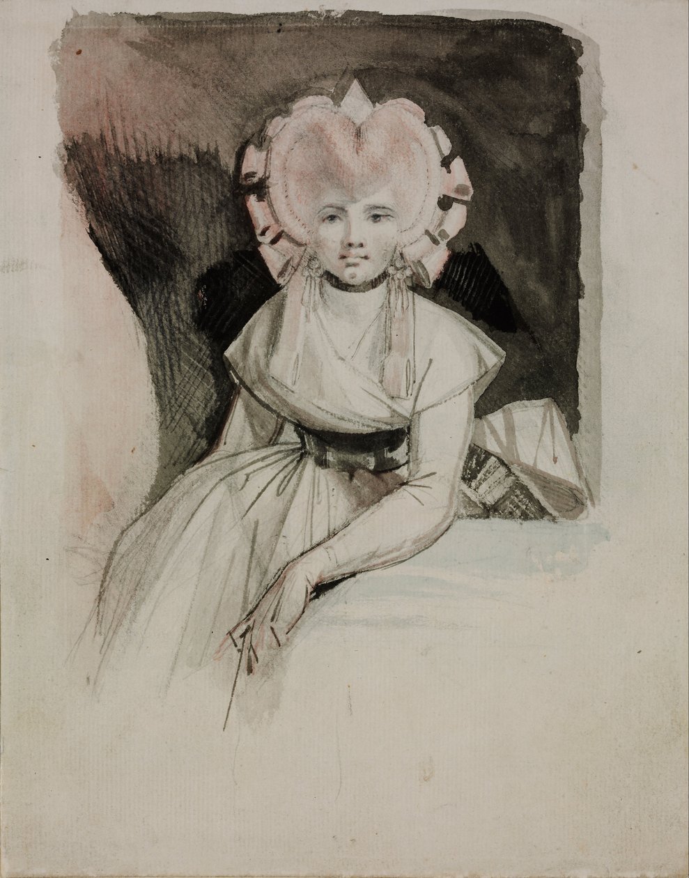 Retrato da esposa do artista de Füssli