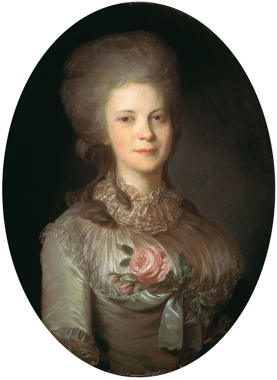 Retrato de Varvara Surovtseva de Fyodor Rokotov