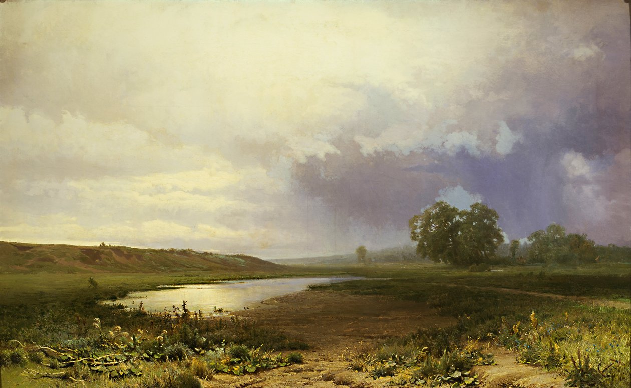 Russo: "Wet Meadow" Wet Meadow de Fyodor Vasilyev