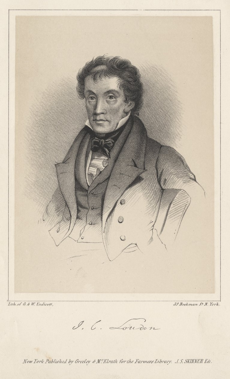 JC Loudon, 1846 de G. and W. Endicott