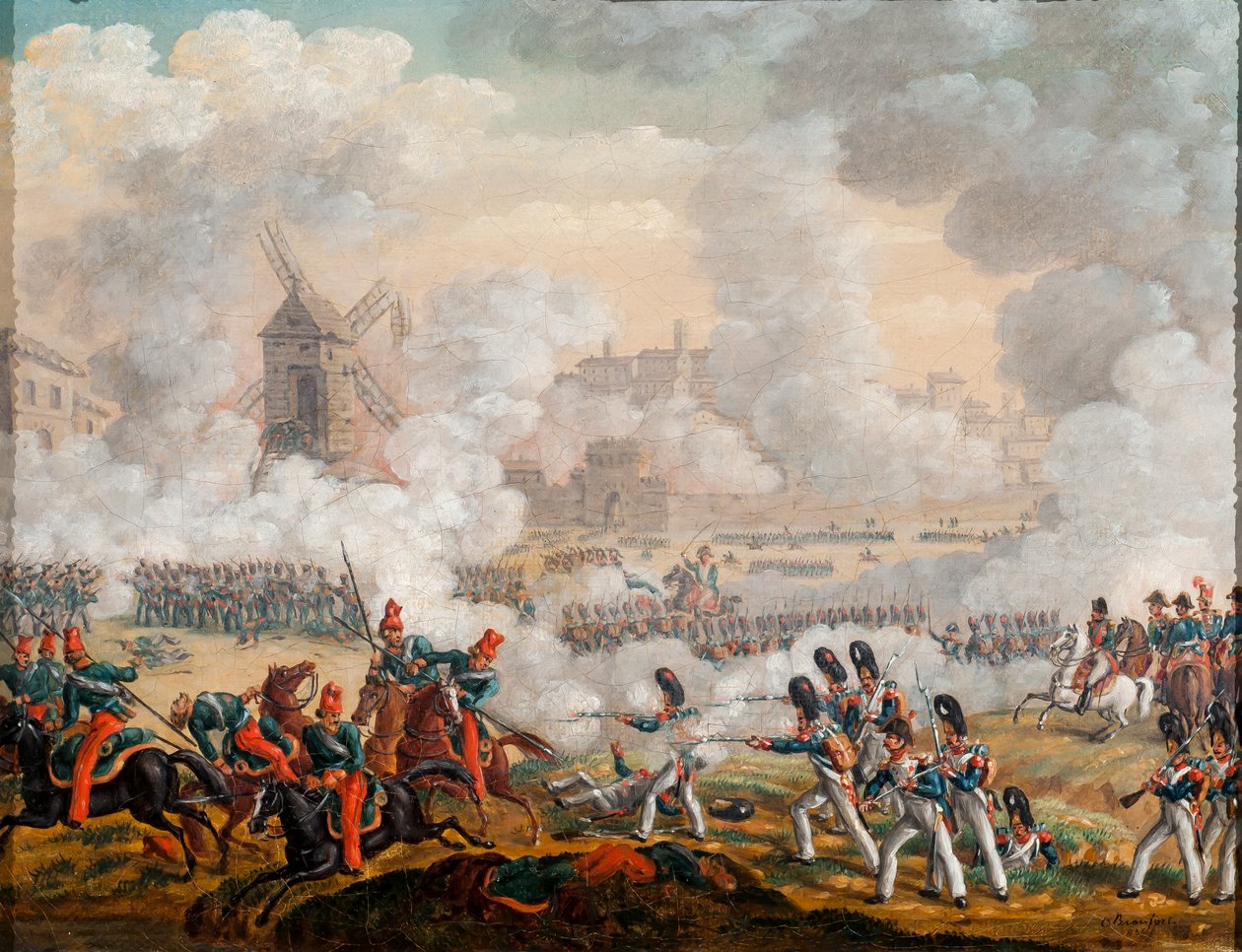 A Batalha de Austerlitz, 2 de dezembro de 1805, 1835 de G. Beaufort