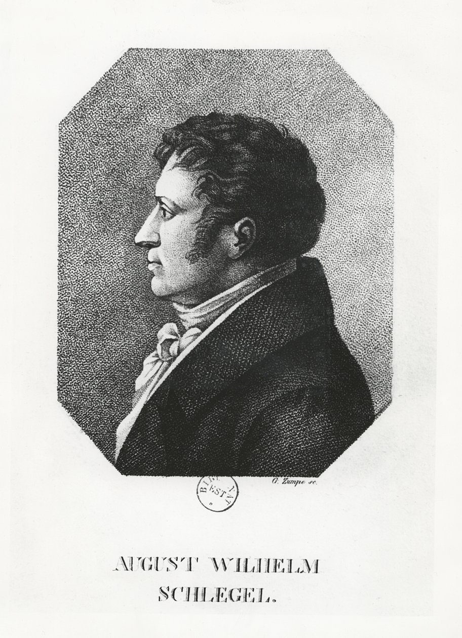 August Wilhelm Schlegel de G. Zumpe